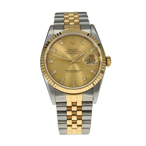 rolex datejust 1992|Rolex 16233 with diamonds.